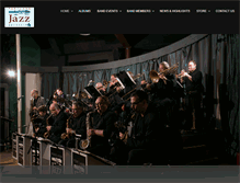 Tablet Screenshot of portlandjazzorchestra.com